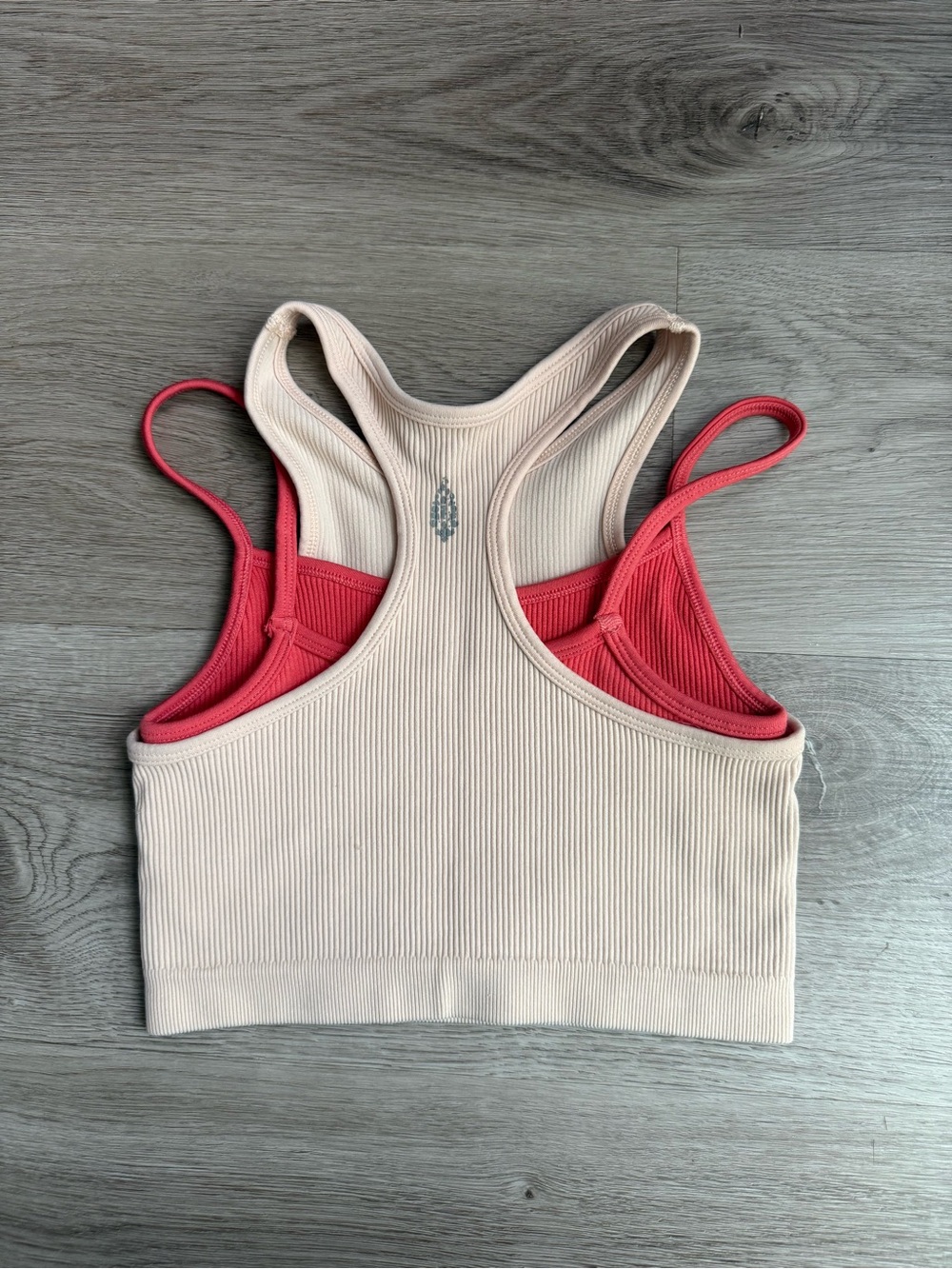 FP Movement Free Throw Double Layer Tank Top - Ribbed Crop - XS/S